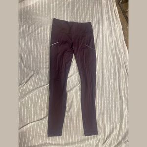 Lulu lemon dark purple full length leggings size 7